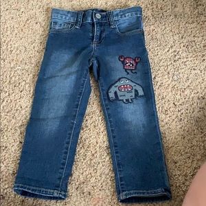 Baby gap toodler monster jeans